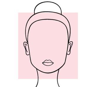 SQUARE SHAPED FACE