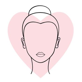 HEART SHAPED FACE