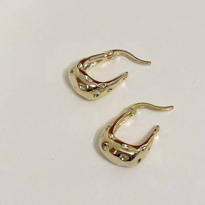 Rox Chunky U-Hoop Earrings