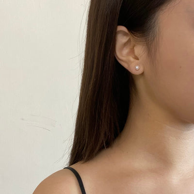 Myra Pearl Earrings With Cuff