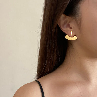 Luna 2-Way Fan Earrings