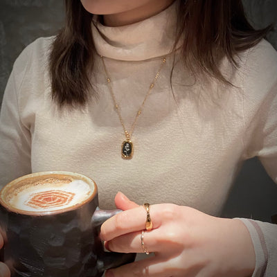 Vintage Rosetta Reflection Necklace