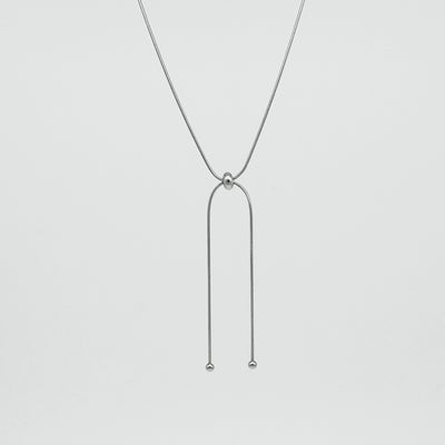 Nora Lariat Drawstring Necklace