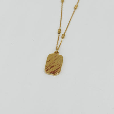 Vintage Rosetta Reflection Necklace