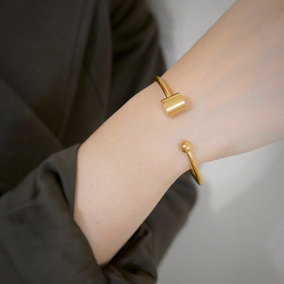 Tash Geometric Bangle