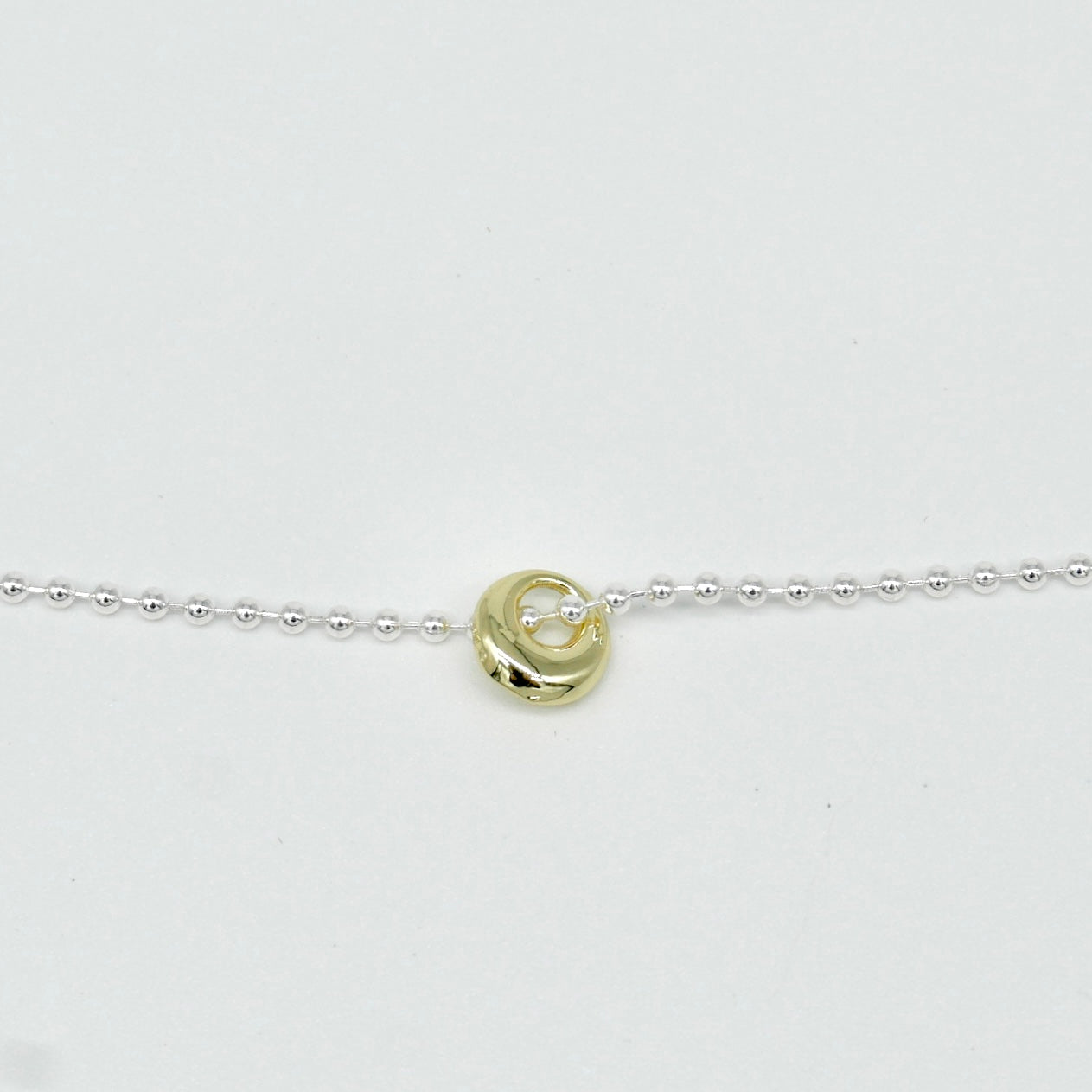 Bi-Colour Halo Beaded Necklace