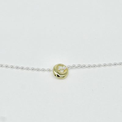 Bi-Colour Halo Beaded Necklace