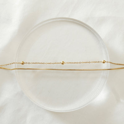 Kamile Double Chain Bracelet