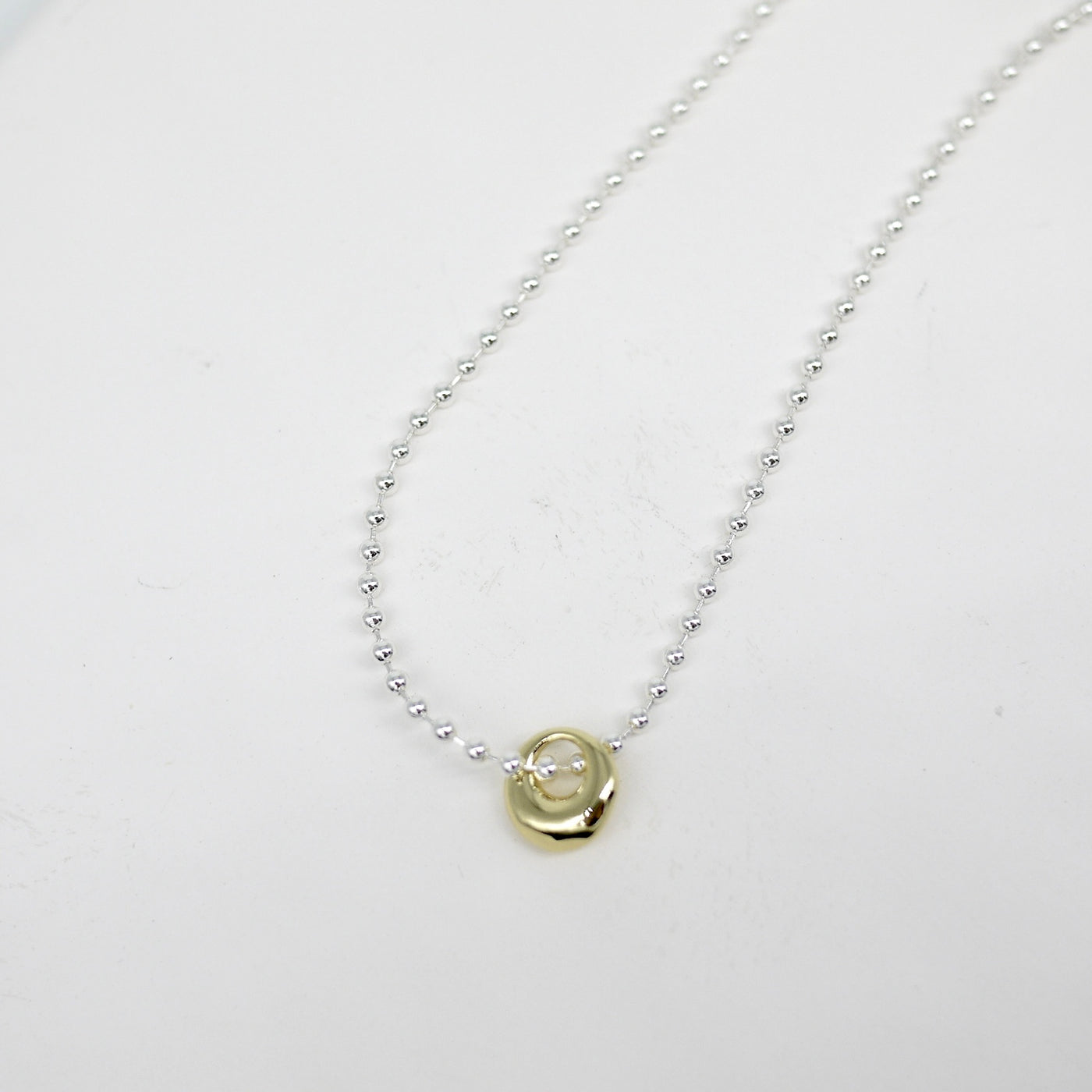 Bi-Colour Halo Beaded Necklace